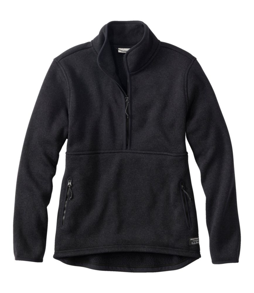 Women's L.L.Bean Sweater Fleece Half-Zip Pullover