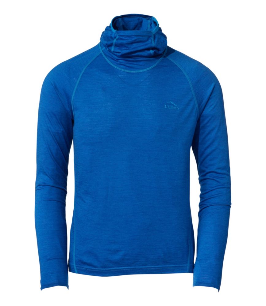 Men's Cresta Ultralight 150 Hoodie, Stripe, Regatta Blue/Glacier Blue, small image number 1