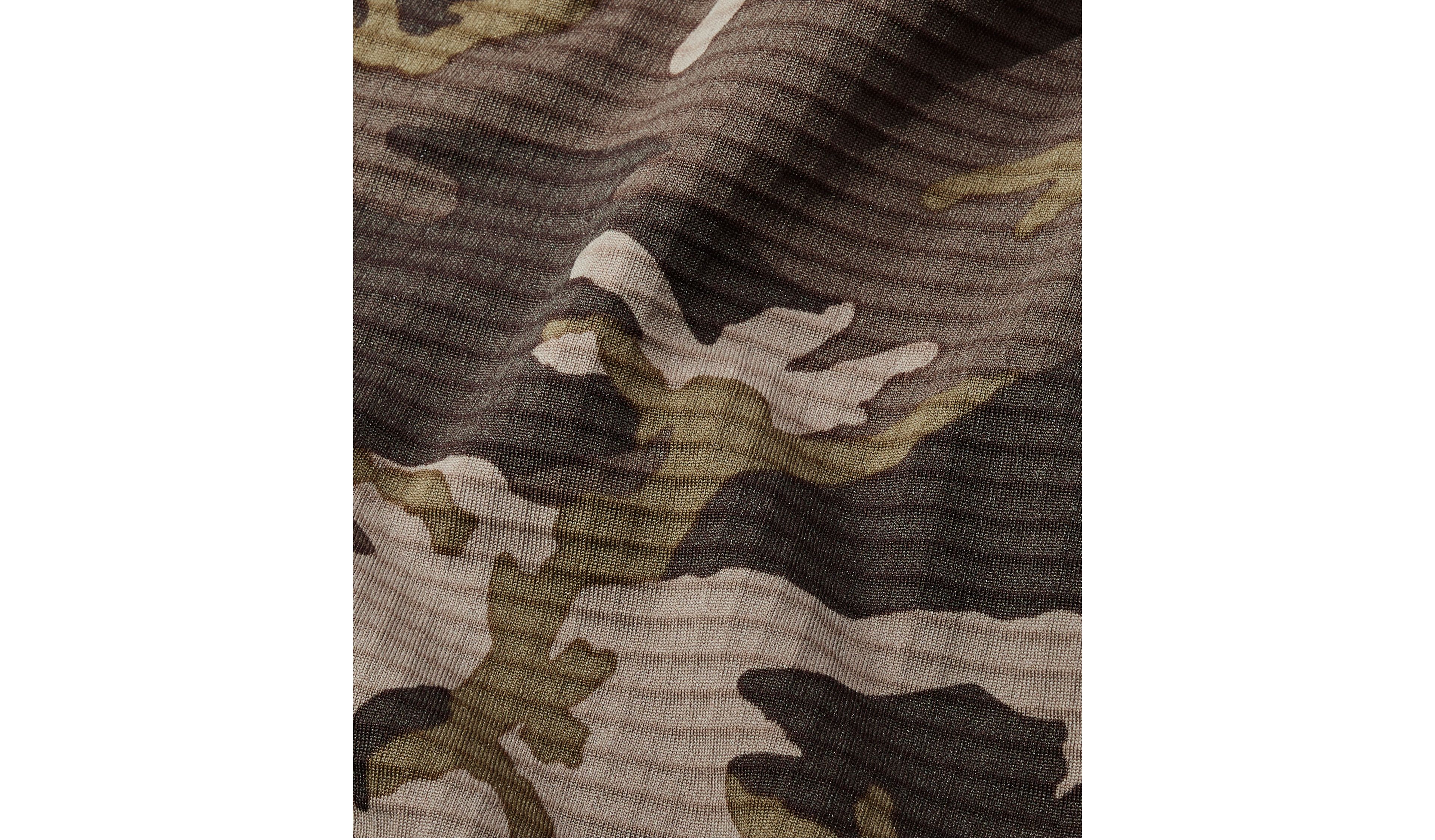 Men's L.L.Bean Heavyweight Base Layer Crew Top, Print
