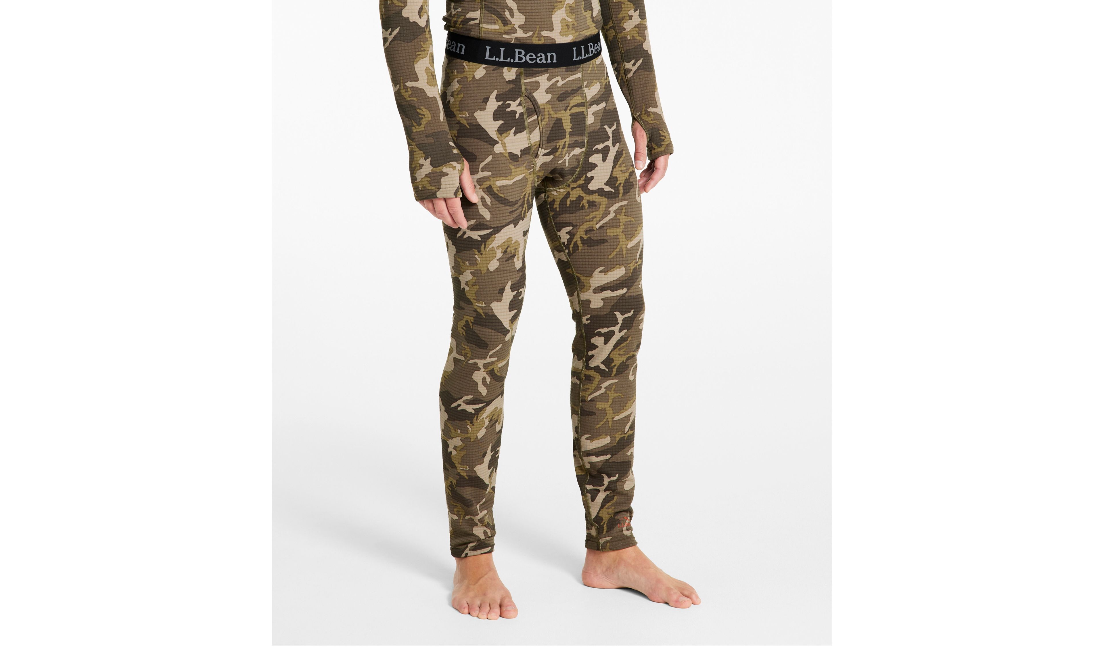 Men's L.L.Bean Heavyweight Base Layer Pant, Print