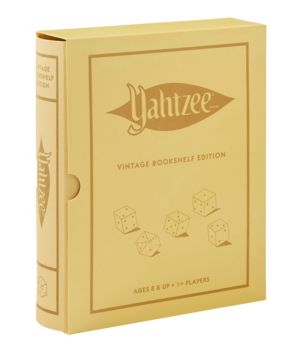 Yahtzee Vintage Bookshelf Game
