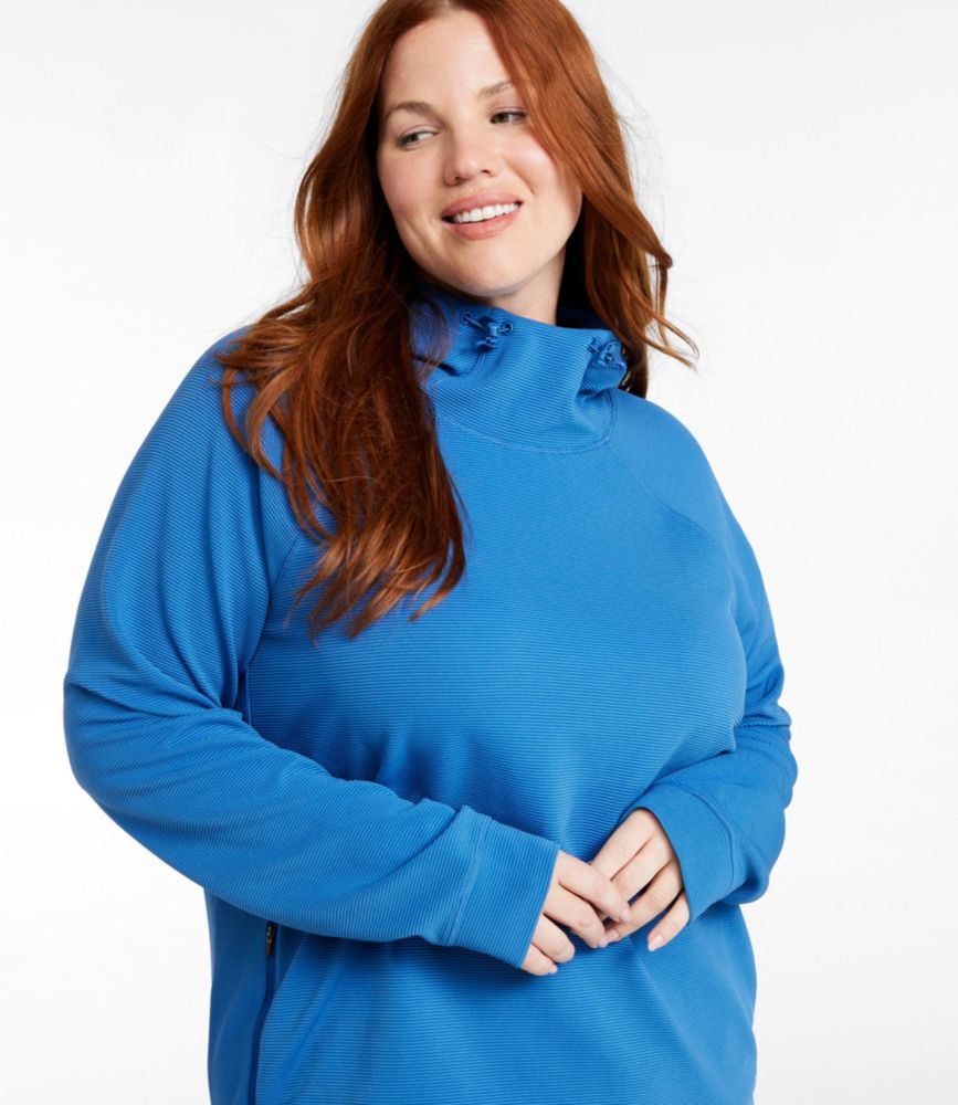 Women's VentureStretch Ottoman-Rib Hoodie