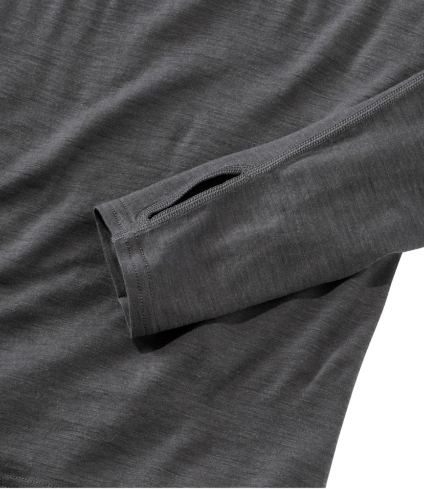Women's Cresta Wool Ultralight 150 Base Layer, Hoodie, Alloy Gray, small image number 5