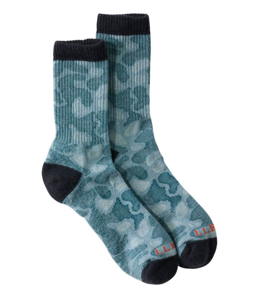 Adults' Katahdin Hiker Socks, Camo