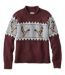 Color Option: Currant Mallard Fair Isle, $130