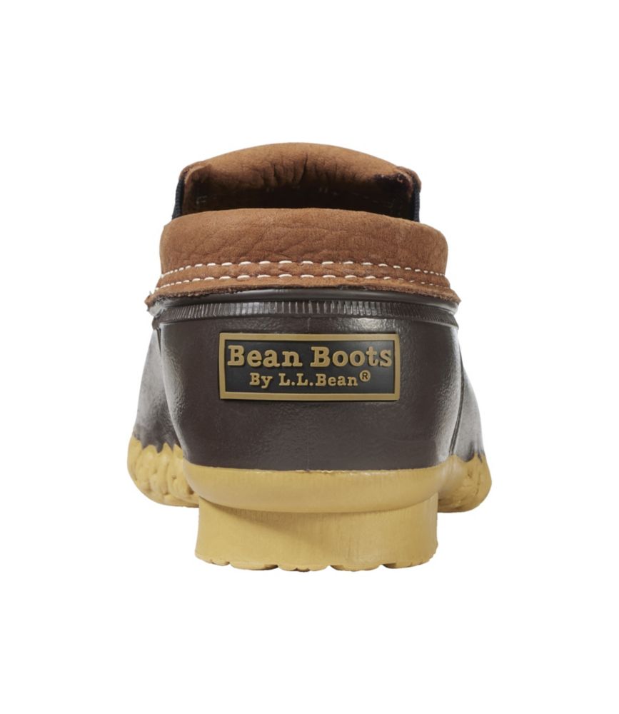 Men's Bean Boots, Slip-On Rubber Mocs, Allspice/Bean Boot Brown/Gum, small image number 3