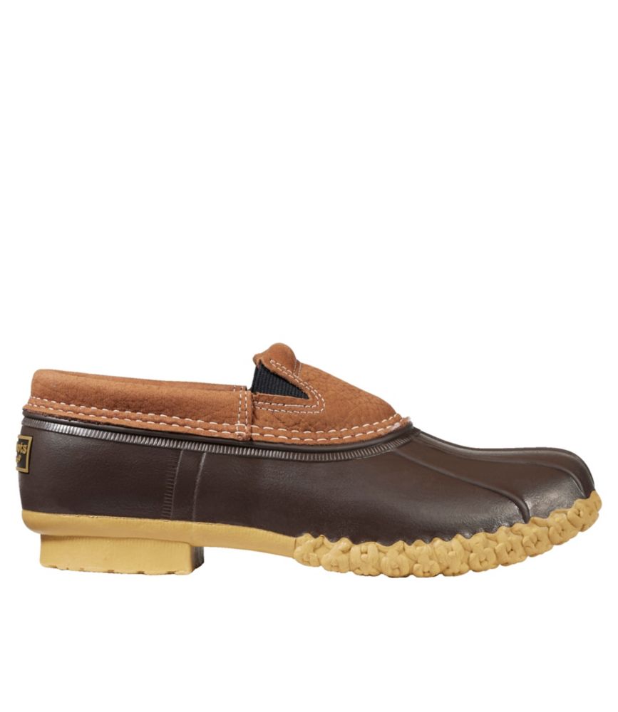 Men's Bean Boots, Slip-On Rubber Mocs