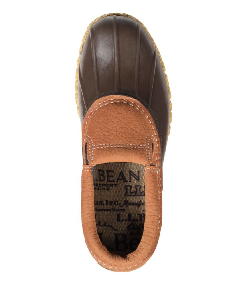 Women's Bean Boots, Slip-On Rubber Mocs, Allspice/Bean Boot Brown/Gum, small image number 4