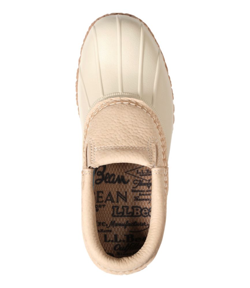 Women's Bean Boots, Slip-On Rubber Mocs