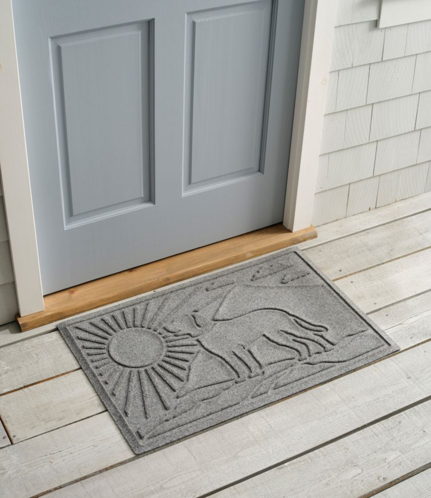 Everyspace Recycled Waterhog Doormat, Mountain Lab, Bluestone, small image number 5