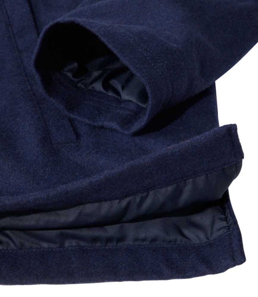 Men's Maine Guide Wool Anorak, Navy, small image number 6