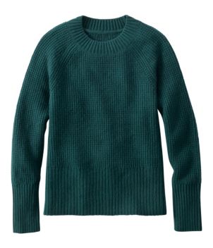 Women's SuperSoft Waffle Sweater, Crewneck