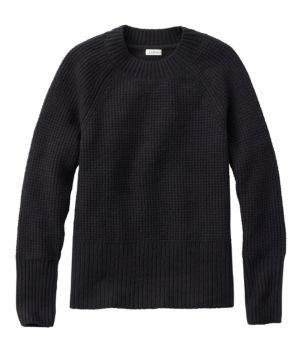Women's SuperSoft Waffle Sweater, Crewneck