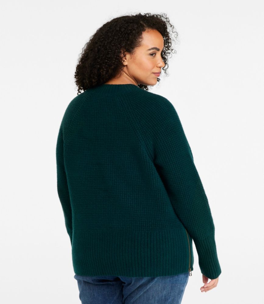 Women's SuperSoft Waffle Sweater, Crewneck
