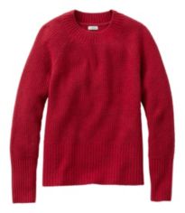 Women's Sunwashed Waffle Sweater, Pullover