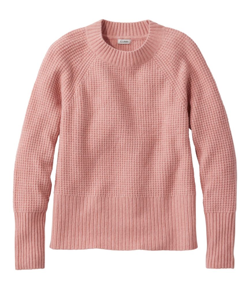 Women's SuperSoft Waffle Sweater, Crewneck