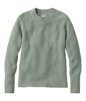 Women's SuperSoft Waffle Sweater, Crewneck