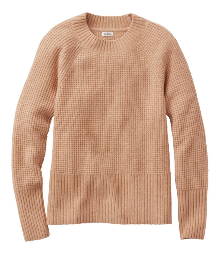 Women's SuperSoft Waffle Sweater, Crewneck