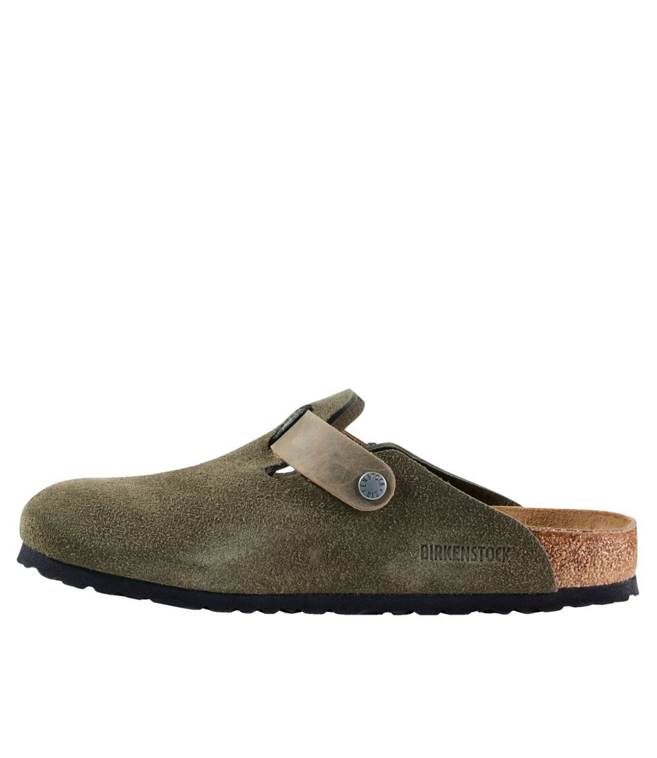 Men's Birkenstock Boston Clogs, Classic Suede | Casual at Men's Birkenstock Boston Clogs, Classic Suede | Casual at