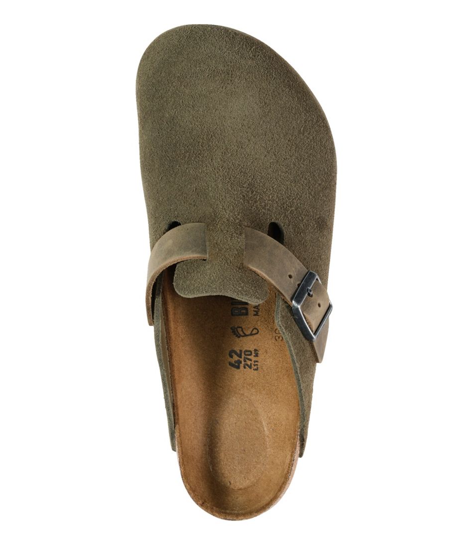 Men's Birkenstock Boston Clogs, Classic Suede | Casual at Men's Birkenstock Boston Clogs, Classic Suede | Casual at
