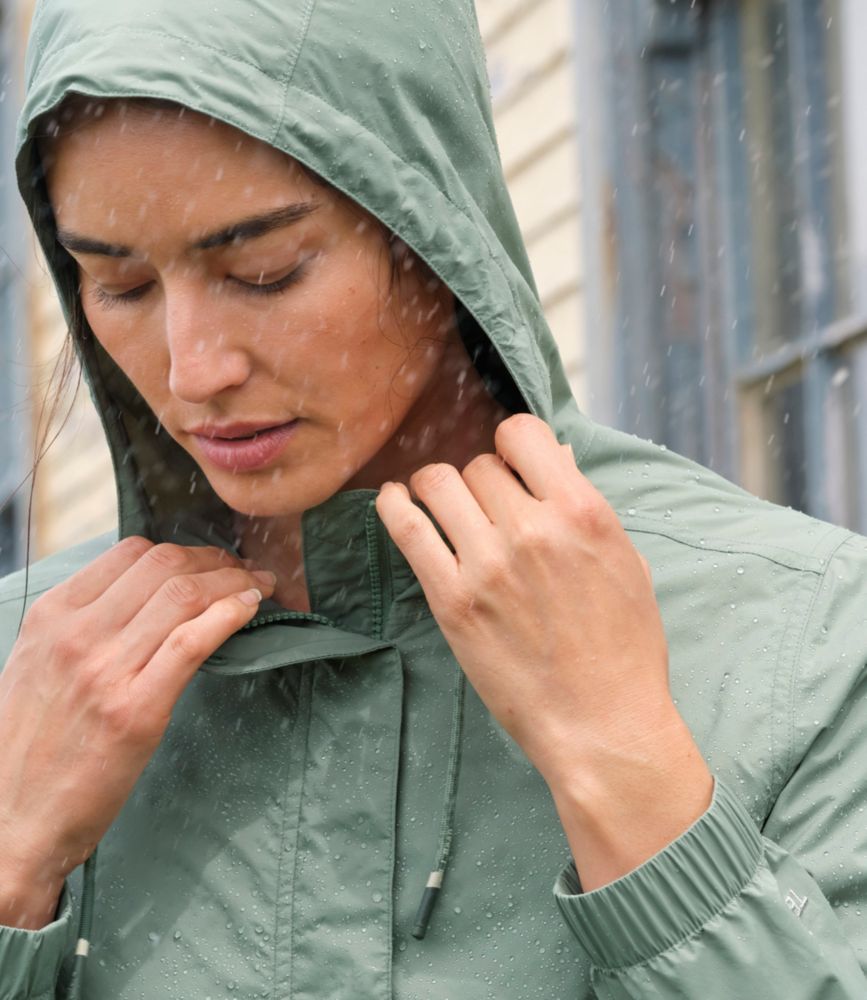 Women's Wharf Street Raincoat, Faded Sage, small image number 12