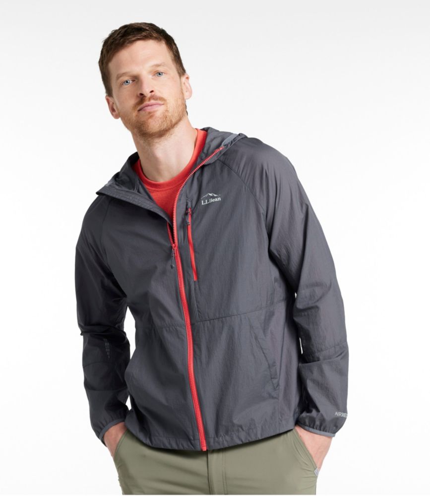 Men's Stowaway Windbreaker, Iron, small image number 2