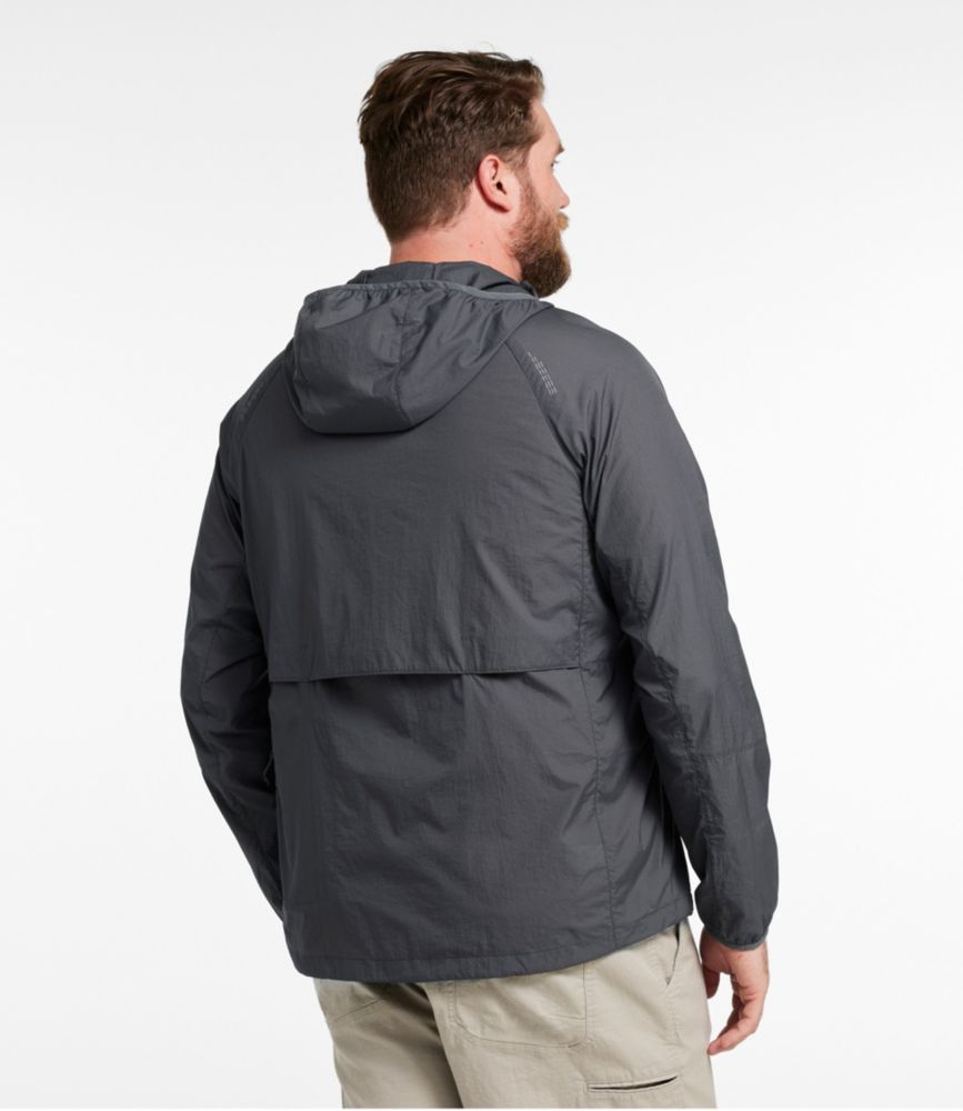 Men's Stowaway Windbreaker, Iron, small image number 6