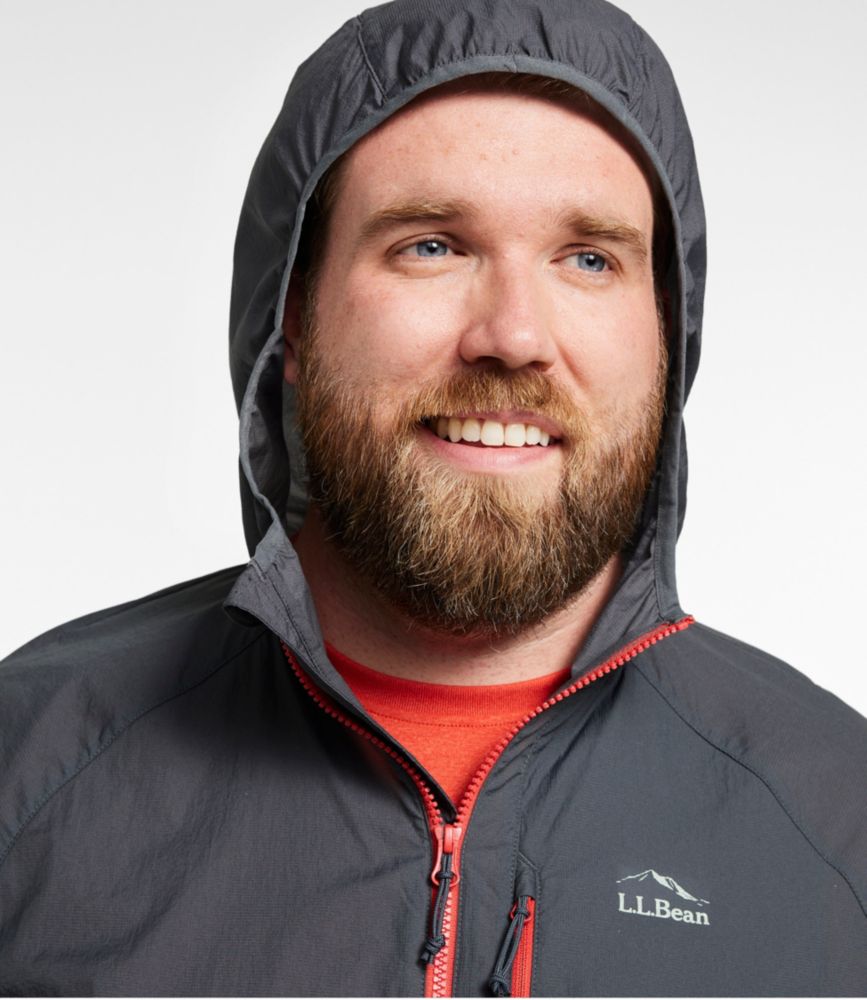 Men's Stowaway Windbreaker, Iron, small image number 7