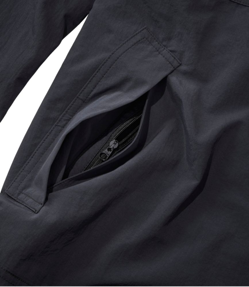 Men's Light and Airy Anorak Windbreaker, Deep Olive, small image number 9