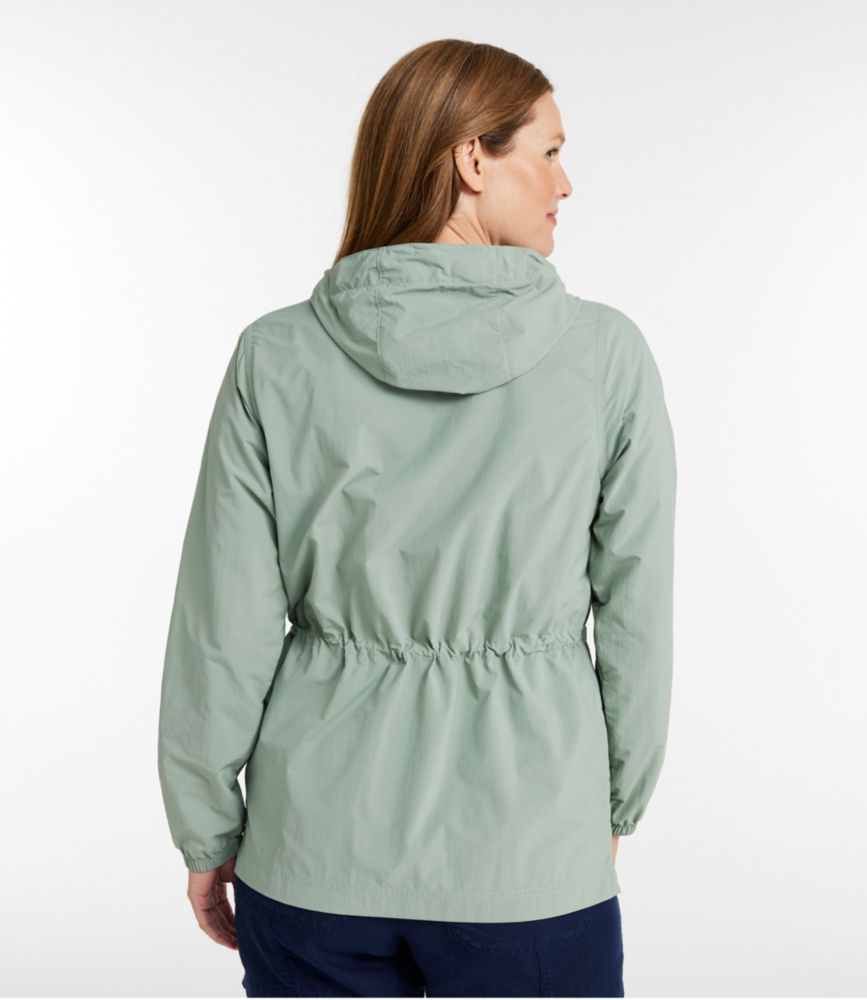 Women's Light and Airy Anorak, Faded Sage, small image number 3