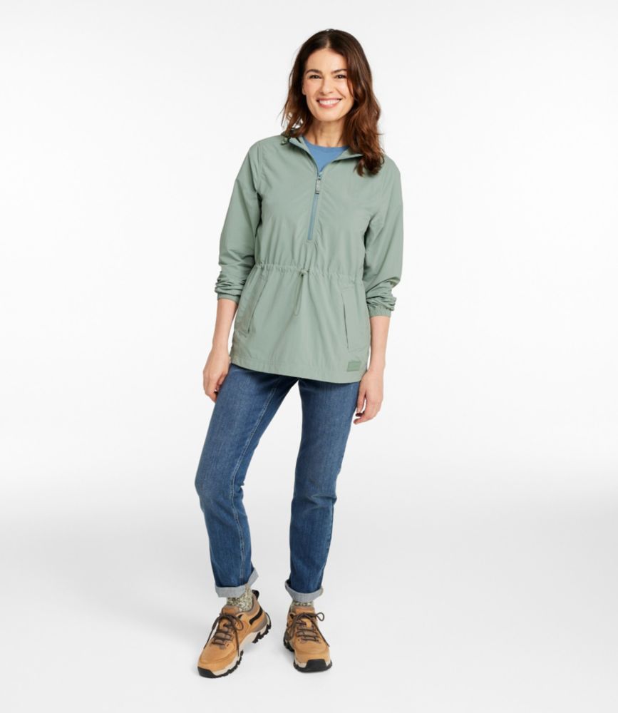 Women's Light and Airy Anorak, Faded Sage, small image number 4