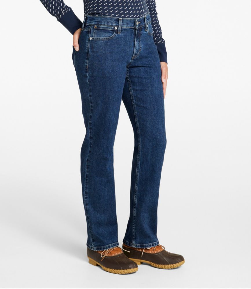 Women's 207 Vintage Jeans, Mid-Rise Relaxed Straight-Leg, Faded Indigo, small image number 3