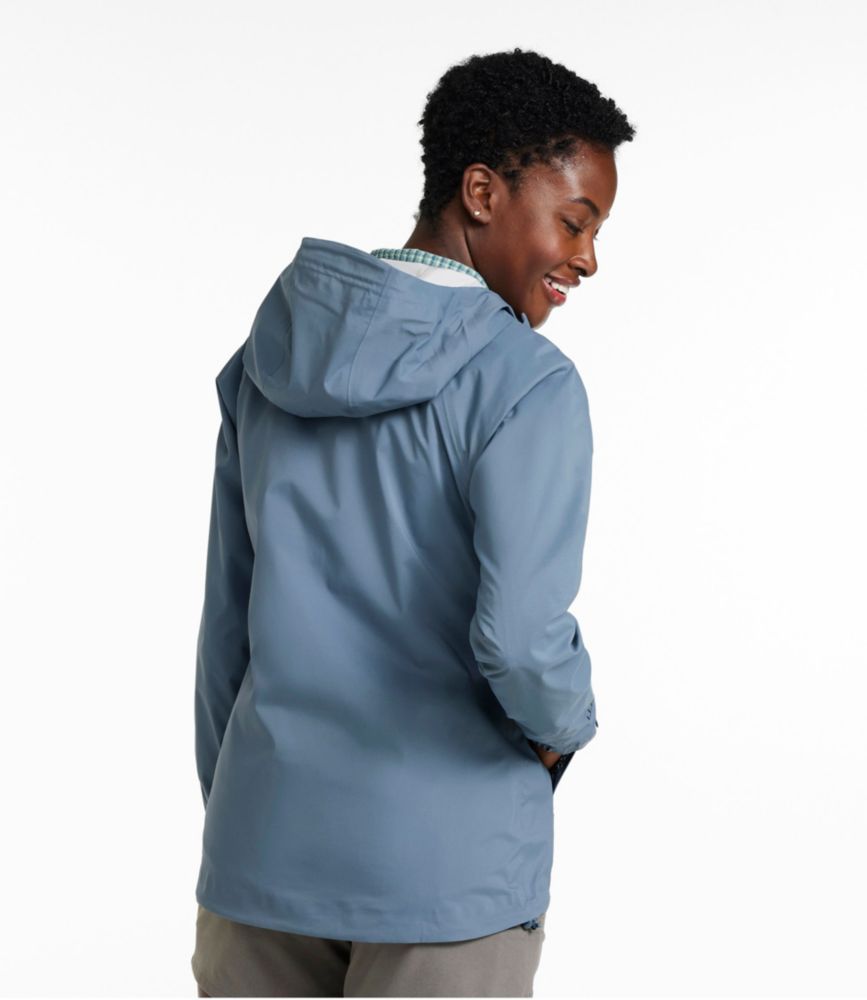 Women's Angler Rain Jacket, Muted Blue, small image number 3