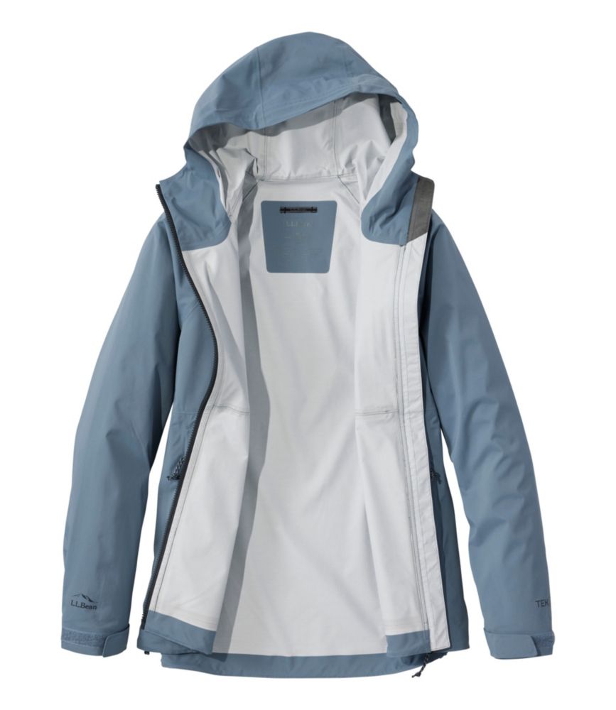 Women's Angler Rain Jacket, Muted Blue, small image number 2