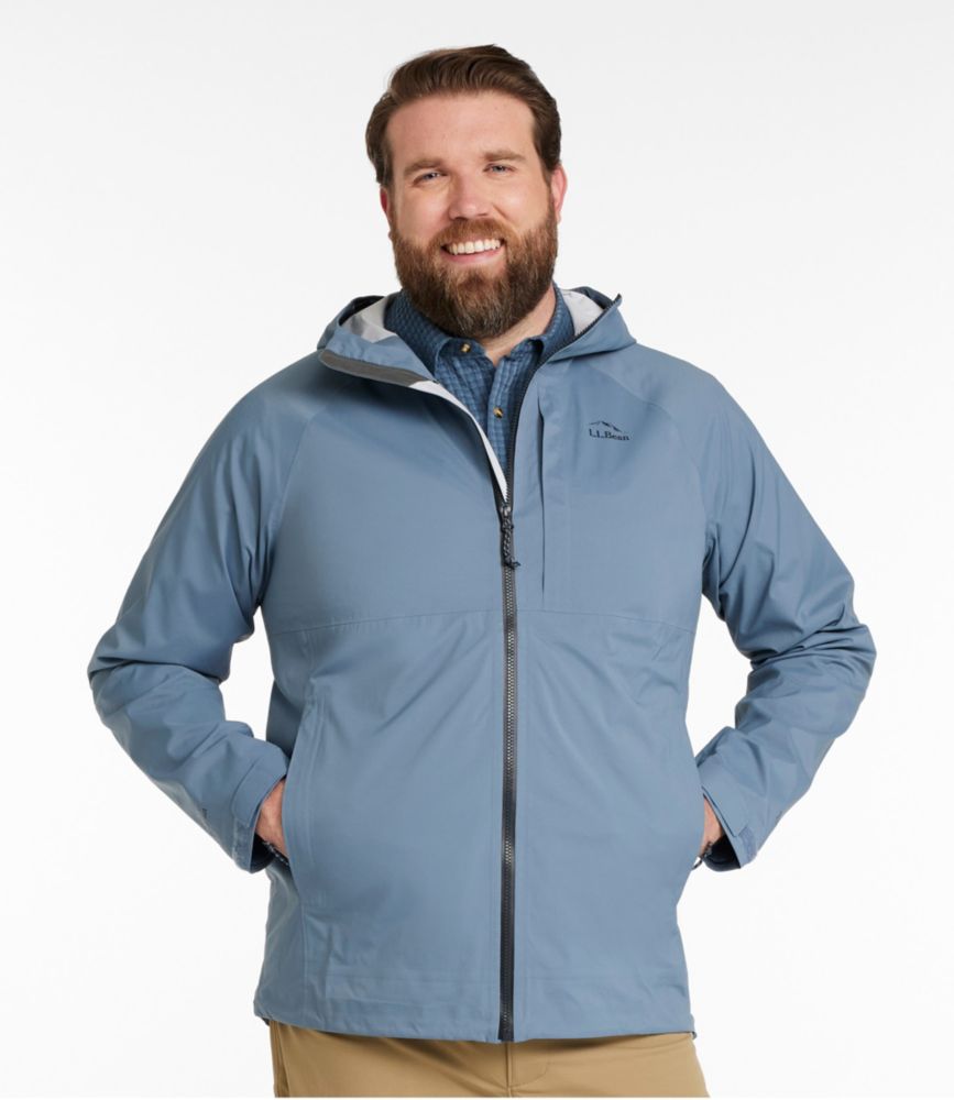 Men's Angler Rain Jacket, Muted Blue, small image number 5