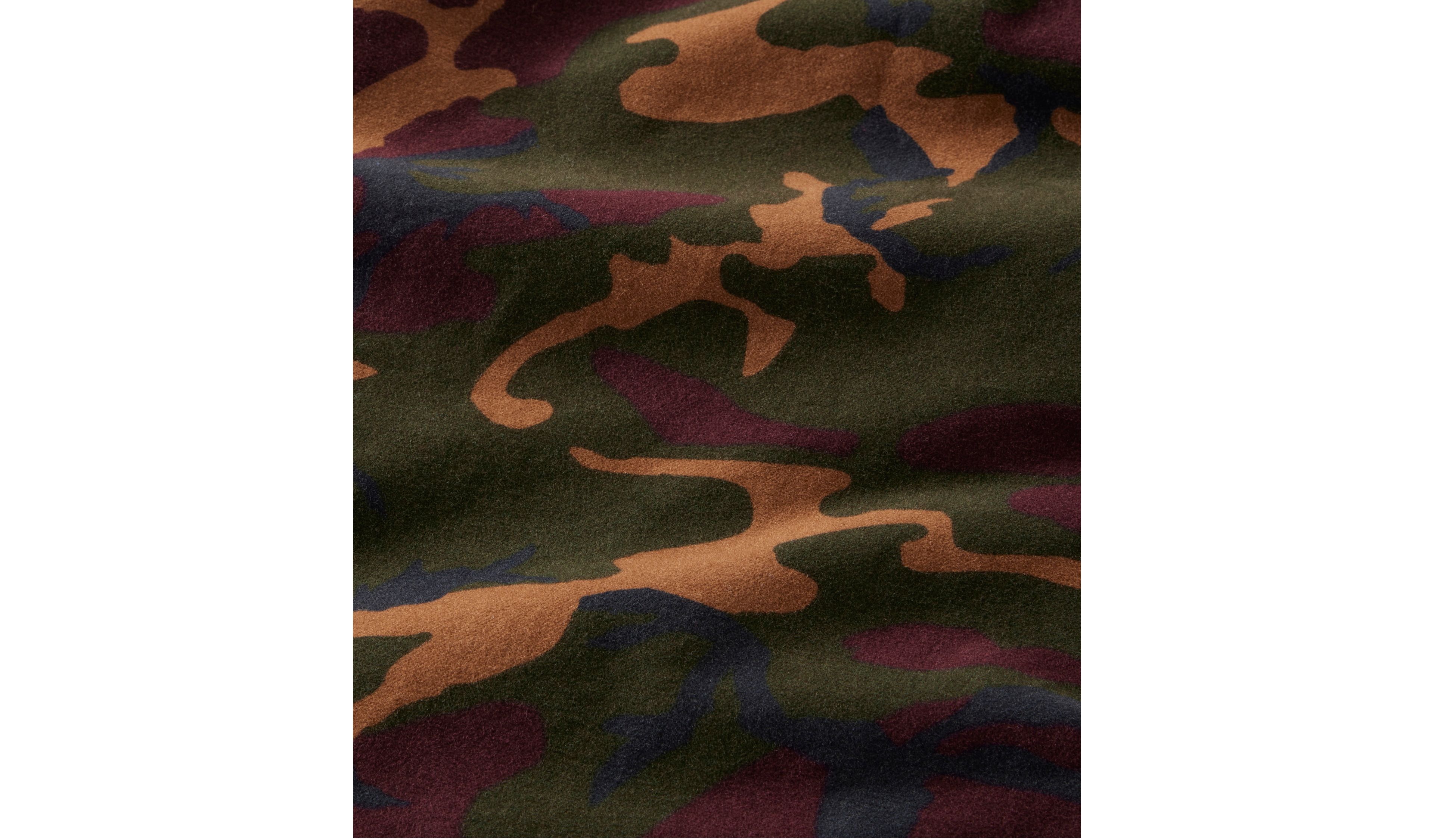Men's Bean's Moleskin Shirt, Slightly Fitted, Print