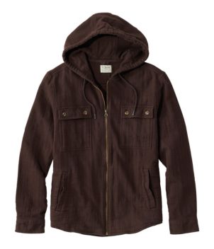 Men's 1912 Field Flannel Shirt, Hooded, Slightly Fitted Untucked Fit