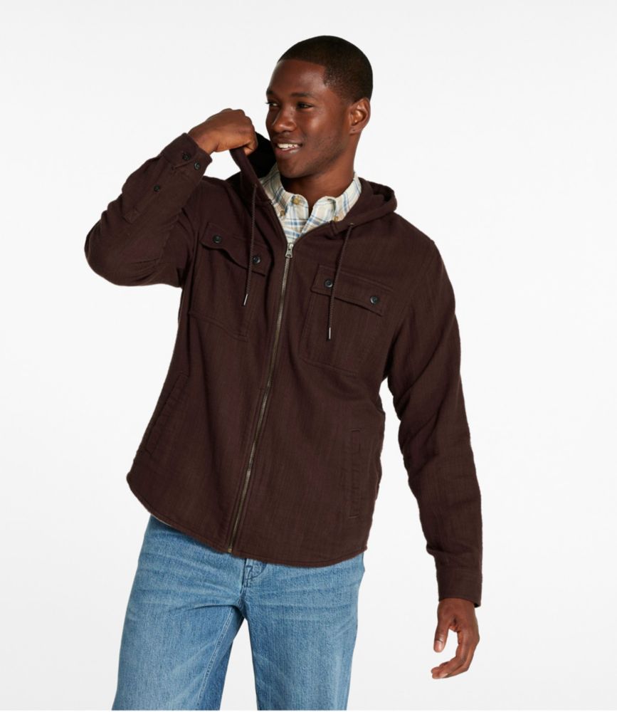 Men's 1912 Field Flannel Shirt, Hooded, Slightly Fitted Untucked Fit