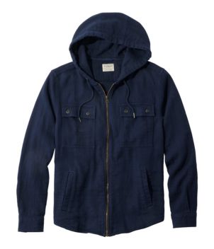 Men's 1912 Field Flannel Shirt, Hooded, Slightly Fitted Untucked Fit