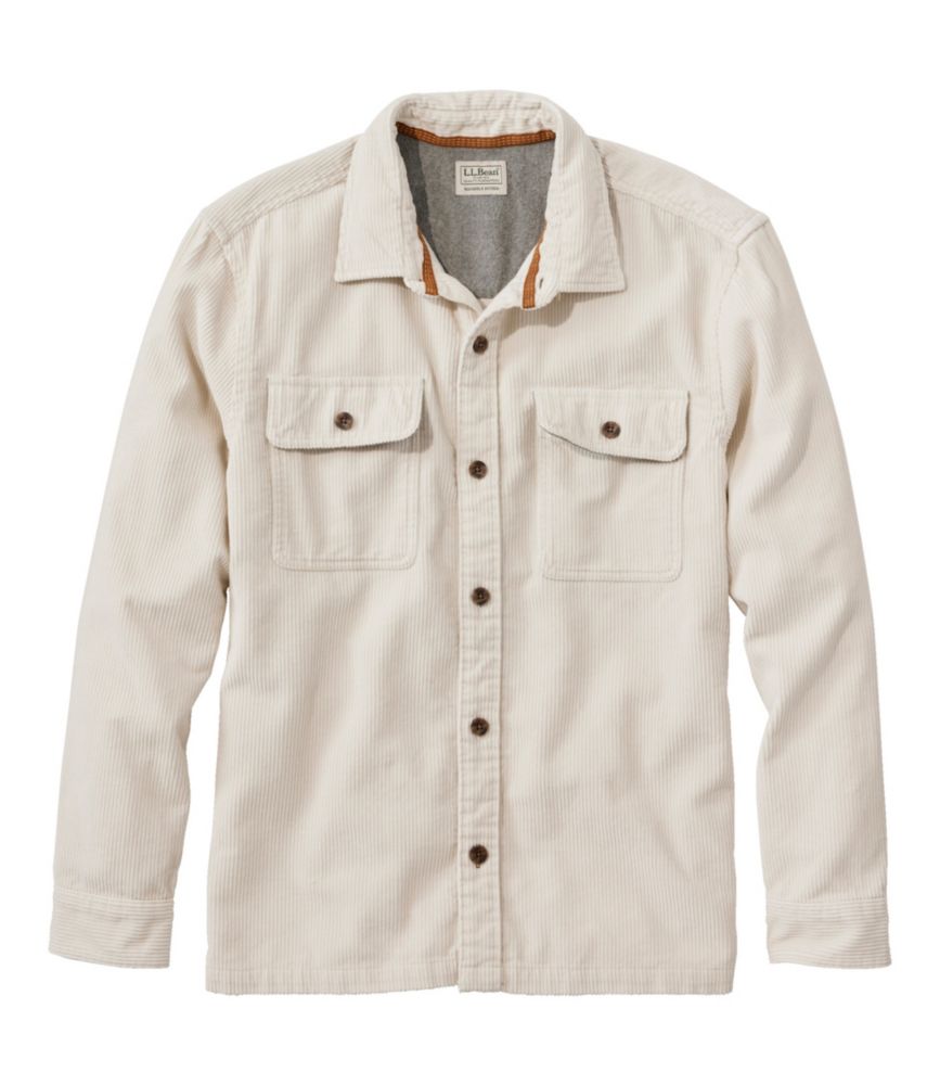 Men's Rangeley Corduroy Shirt, Slightly Fitted