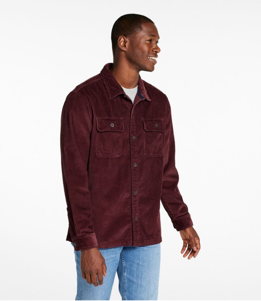 Men's Rangeley Corduroy Shirt, Slightly Fitted