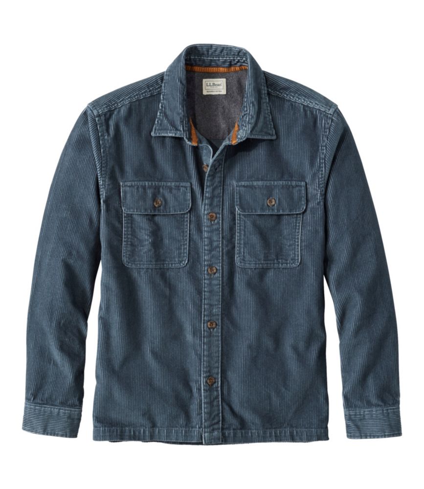 Men's Rangeley Corduroy Shirt, Slightly Fitted