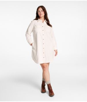 Women's L.L.Bean Heritage Corduroy Shirt Dress