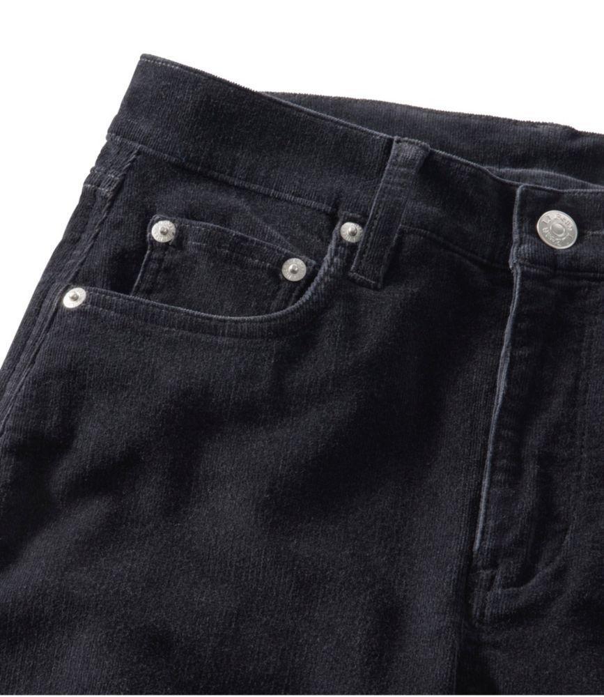 Women's L.L. Bean Everyday Corduroy Pants, High-Rise Bootcut, Slate Blue, small image number 4