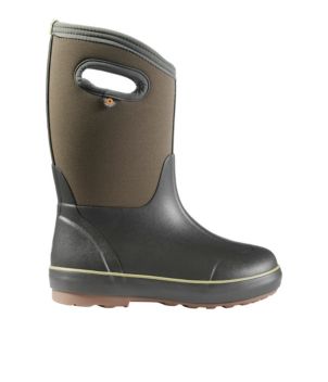 Kids' Bogs Classic Boots, Dark Green, New