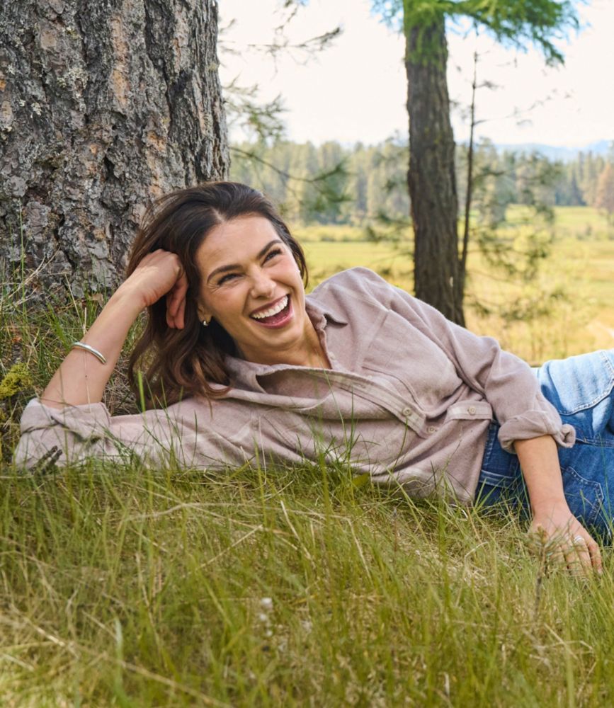 Women's 1912 Field Flannel Shirt, Deepest Brown Multi, small image number 7