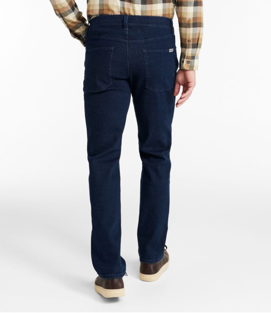 Men's Comfort Stretch Performance® Jeans, Slim Fit, Straight Leg, Medium Indigo, small image number 3