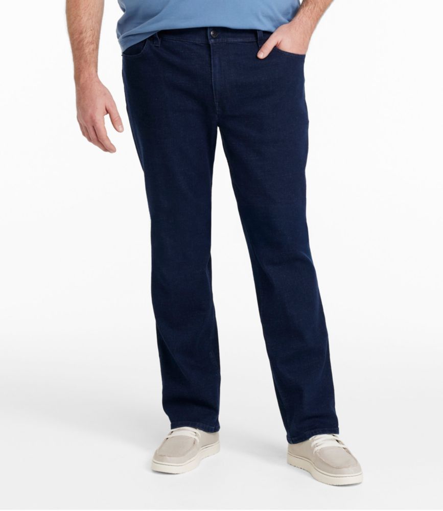 Men's Comfort Stretch Performance® Jeans, Slim Fit, Straight Leg, Medium Indigo, small image number 5