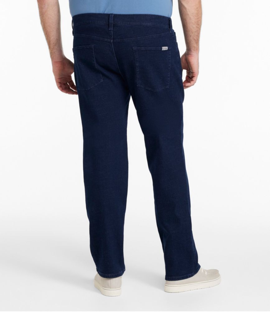 Men's Comfort Stretch Performance® Jeans, Slim Fit, Straight Leg, Medium Indigo, small image number 6