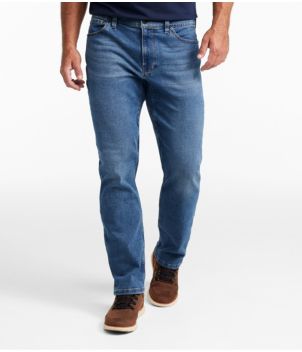Men's Comfort Stretch Performance�� Jeans, Slim Fit, Straight Leg